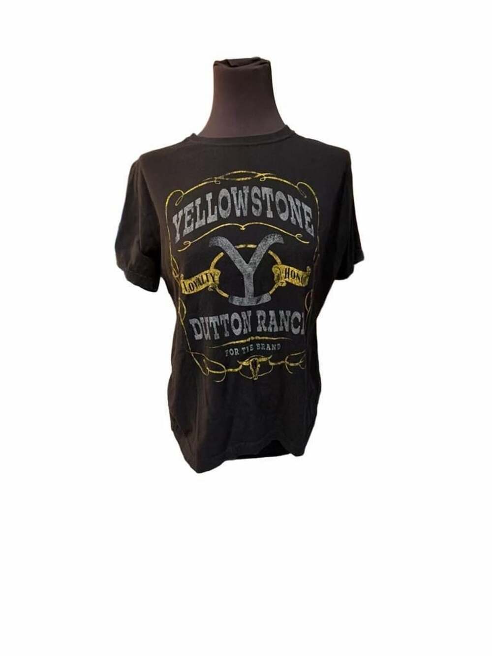 Yellowstone Dutton Ranch For The Brand Loyalty Honor Black T-Shirt XL